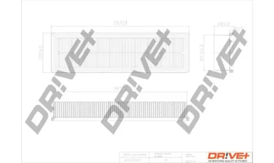 Luftfilter DR!VE+ DP1110.10.0377 Bild Luftfilter DR!VE+ DP1110.10.0377