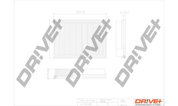 Luftfilter Dr!ve+ DP1110.10.0388