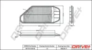 Luftfilter DR!VE+ DP1110.10.0416