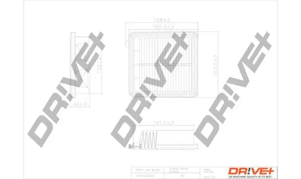 Luftfilter Dr!ve+ DP1110.10.0461