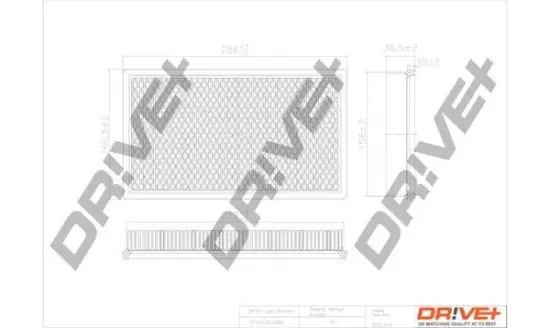 Luftfilter Dr!ve+ DP1110.10.0489 Bild Luftfilter Dr!ve+ DP1110.10.0489