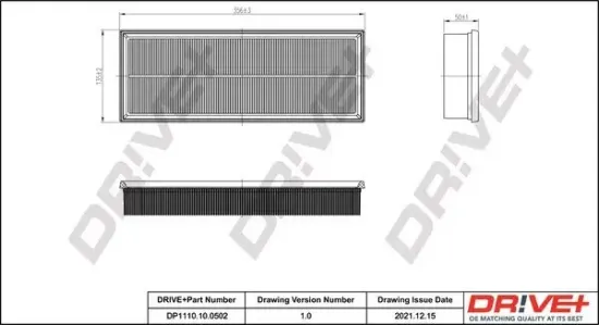 Luftfilter Dr!ve+ DP1110.10.0502 Bild Luftfilter Dr!ve+ DP1110.10.0502