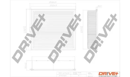 Luftfilter Dr!ve+ DP1110.10.0511 Bild Luftfilter Dr!ve+ DP1110.10.0511