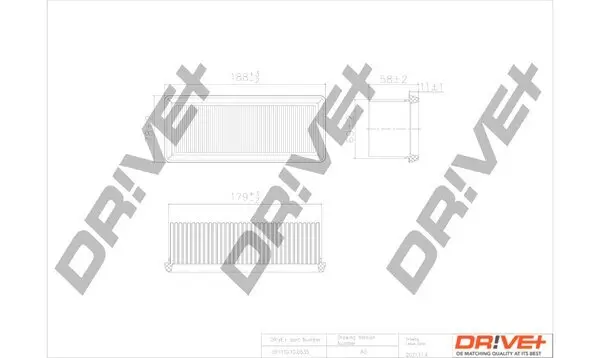 Luftfilter Dr!ve+ DP1110.10.0535 Bild Luftfilter Dr!ve+ DP1110.10.0535