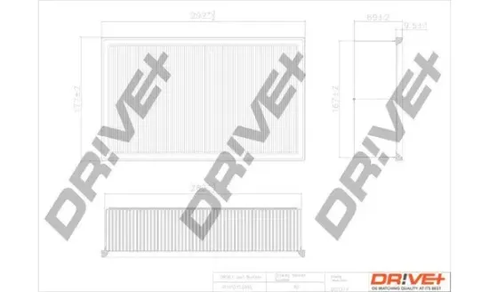 Luftfilter Dr!ve+ DP1110.10.0555 Bild Luftfilter Dr!ve+ DP1110.10.0555