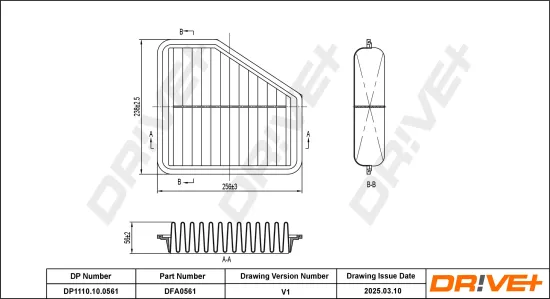 Luftfilter Dr!ve+ DP1110.10.0561 Bild Luftfilter Dr!ve+ DP1110.10.0561