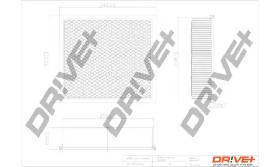 Luftfilter Dr!ve+ DP1110.10.0571 Bild Luftfilter Dr!ve+ DP1110.10.0571