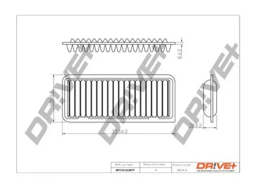 Luftfilter Dr!ve+ DP1110.10.0577 Bild Luftfilter Dr!ve+ DP1110.10.0577