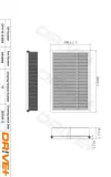 Luftfilter Dr!ve+ DP1110.10.0592