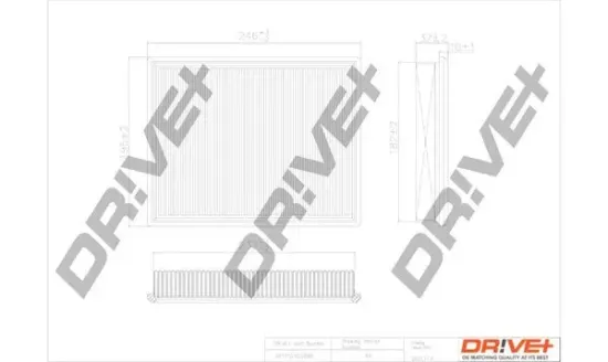 Luftfilter Dr!ve+ DP1110.10.0595 Bild Luftfilter Dr!ve+ DP1110.10.0595