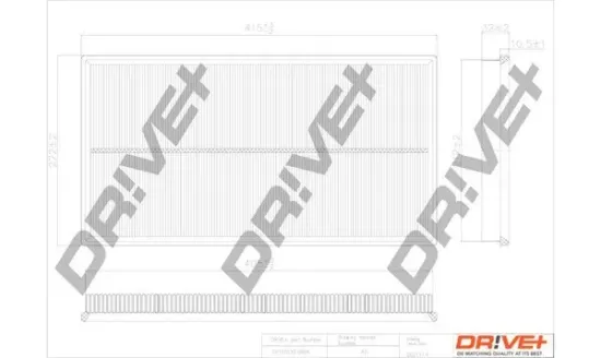 Luftfilter Dr!ve+ DP1110.10.0604 Bild Luftfilter Dr!ve+ DP1110.10.0604