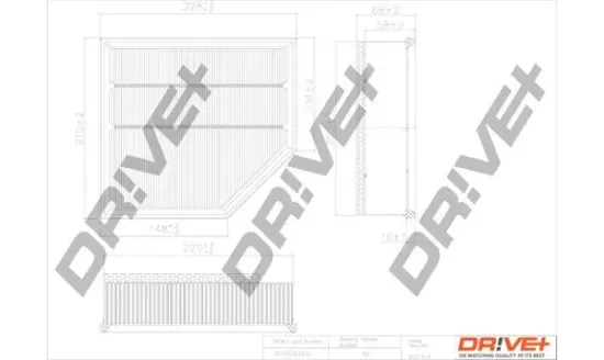 Luftfilter DR!VE+ DP1110.10.0610 Bild Luftfilter DR!VE+ DP1110.10.0610