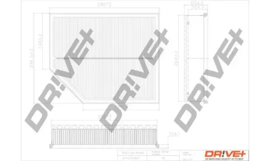 Luftfilter Dr!ve+ DP1110.10.0647 Bild Luftfilter Dr!ve+ DP1110.10.0647