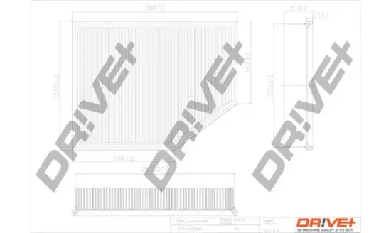 Luftfilter Dr!ve+ DP1110.10.0648 Bild Luftfilter Dr!ve+ DP1110.10.0648