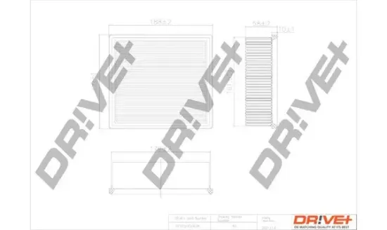 Luftfilter Dr!ve+ DP1110.10.0678 Bild Luftfilter Dr!ve+ DP1110.10.0678
