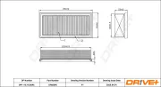 Luftfilter Dr!ve+ DP1110.10.0696