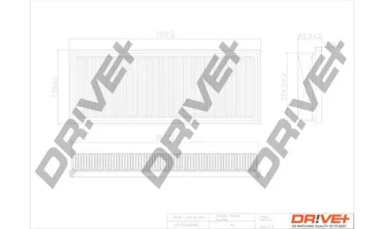 Luftfilter Dr!ve+ DP1110.10.0698 Bild Luftfilter Dr!ve+ DP1110.10.0698