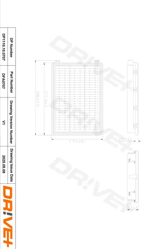 Luftfilter Dr!ve+ DP1110.10.0707 Bild Luftfilter Dr!ve+ DP1110.10.0707