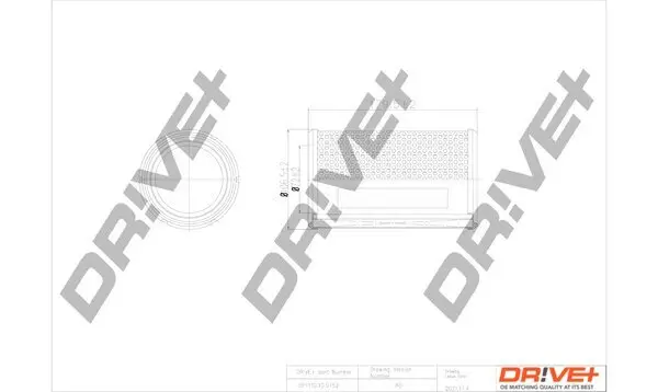 Luftfilter Dr!ve+ DP1110.10.0752