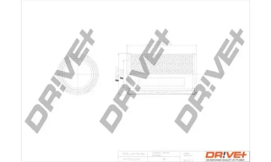 Luftfilter Dr!ve+ DP1110.10.0752 Bild Luftfilter Dr!ve+ DP1110.10.0752