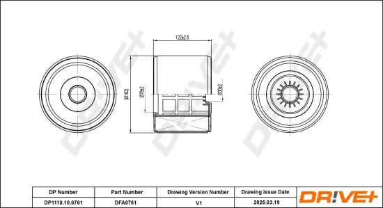 Luftfilter Dr!ve+ DP1110.10.0761 Bild Luftfilter Dr!ve+ DP1110.10.0761