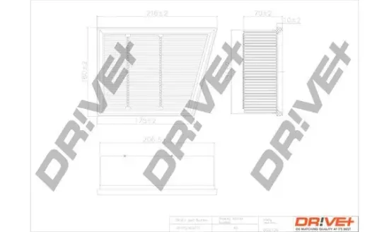 Luftfilter Dr!ve+ DP1110.10.0771 Bild Luftfilter Dr!ve+ DP1110.10.0771