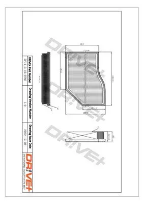 Luftfilter Dr!ve+ DP1110.10.0786 Bild Luftfilter Dr!ve+ DP1110.10.0786