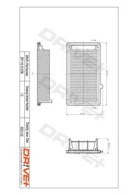 Luftfilter Dr!ve+ DP1110.10.0798 Bild Luftfilter Dr!ve+ DP1110.10.0798