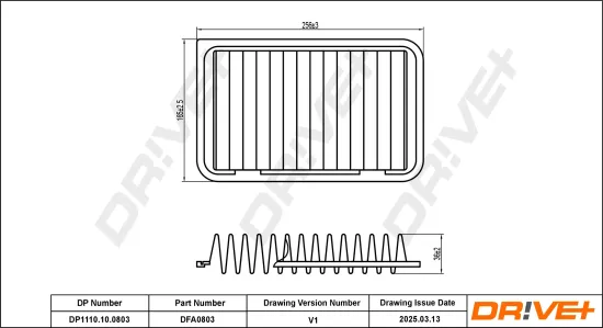 Luftfilter Dr!ve+ DP1110.10.0803 Bild Luftfilter Dr!ve+ DP1110.10.0803