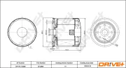 Ölfilter Dr!ve+ DP1110.11.0006