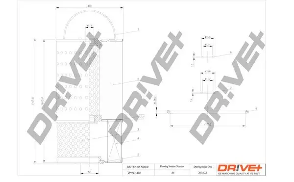 Ölfilter Dr!ve+ DP1110.11.0012