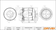 Ölfilter Dr!ve+ DP1110.11.0016