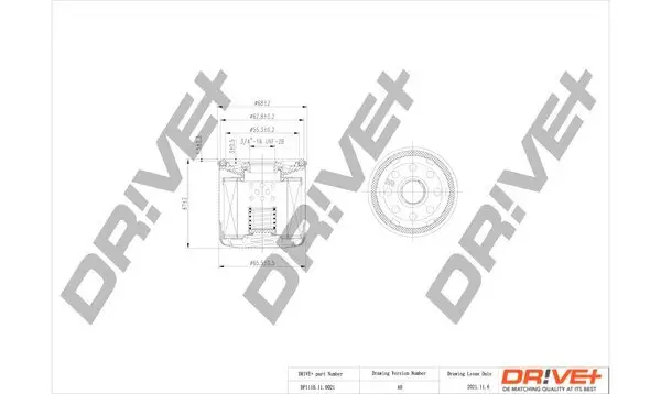 Ölfilter Dr!ve+ DP1110.11.0021