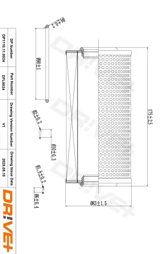 Ölfilter Dr!ve+ DP1110.11.0024 Bild Ölfilter Dr!ve+ DP1110.11.0024