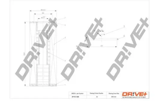 Ölfilter Dr!ve+ DP1110.11.0026 Bild Ölfilter Dr!ve+ DP1110.11.0026