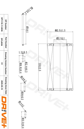 Ölfilter Dr!ve+ DP1110.11.0036 Bild Ölfilter Dr!ve+ DP1110.11.0036