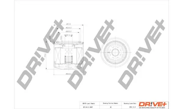 Ölfilter Dr!ve+ DP1110.11.0047