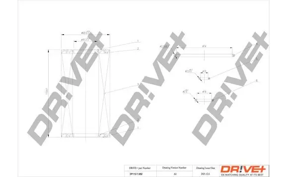 Ölfilter Dr!ve+ DP1110.11.0052