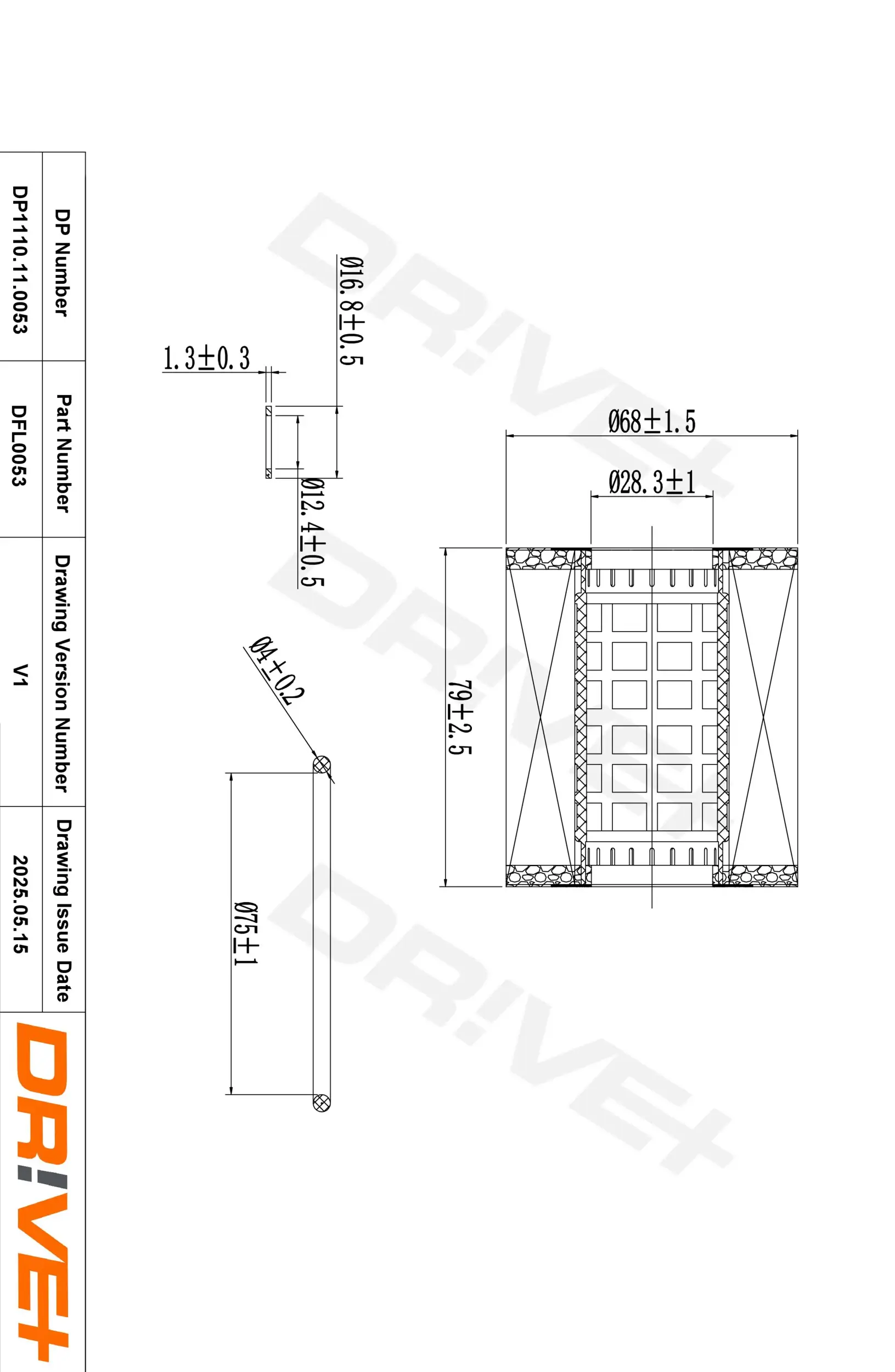 Ölfilter Dr!ve+ DP1110.11.0053