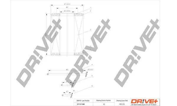 Ölfilter Dr!ve+ DP1110.11.0064