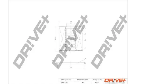 Ölfilter Dr!ve+ DP1110.11.0076