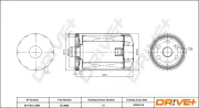 Ölfilter Dr!ve+ DP1110.11.0080