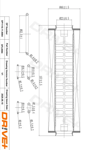Ölfilter Dr!ve+ DP1110.11.0084 Bild Ölfilter Dr!ve+ DP1110.11.0084