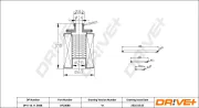Ölfilter Dr!ve+ DP1110.11.0088
