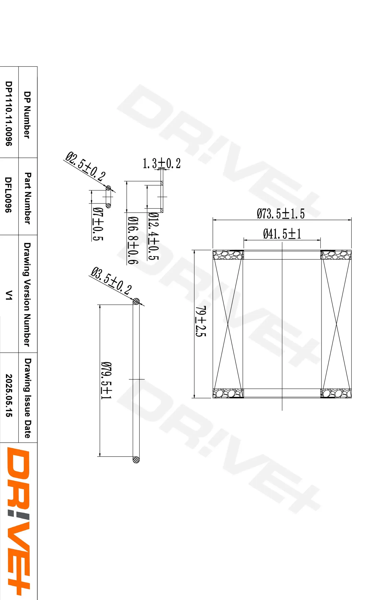 Ölfilter Dr!ve+ DP1110.11.0096