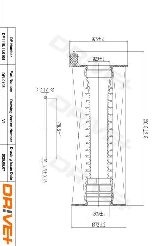 Ölfilter Dr!ve+ DP1110.11.0105 Bild Ölfilter Dr!ve+ DP1110.11.0105