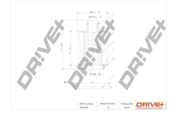 Ölfilter DR!VE+ DP1110.11.0107