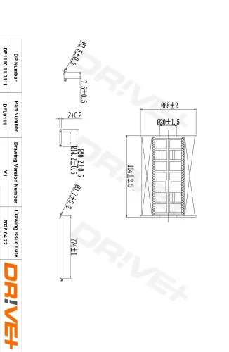 Ölfilter Dr!ve+ DP1110.11.0111 Bild Ölfilter Dr!ve+ DP1110.11.0111