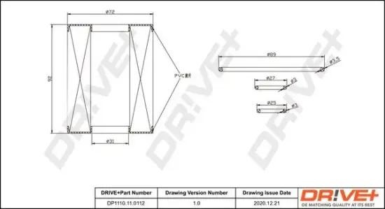 Ölfilter Dr!ve+ DP1110.11.0112 Bild Ölfilter Dr!ve+ DP1110.11.0112