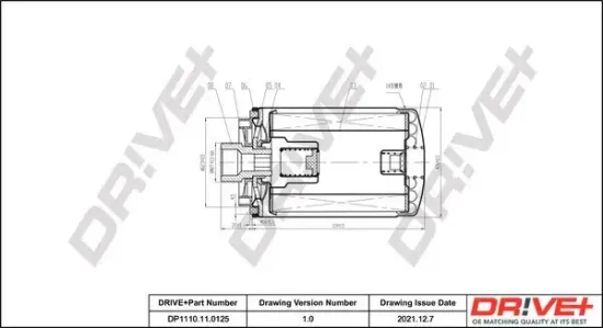 Ölfilter DR!VE+ DP1110.11.0125 Bild Ölfilter DR!VE+ DP1110.11.0125
